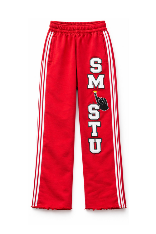 RED SWEATPANTS
